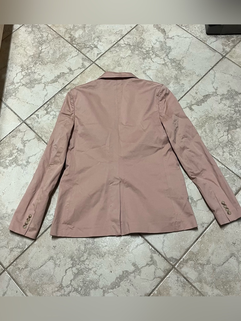 Polo Ralph Lauren Pale Pink Blazer Women’s Size 12 Two Buttons - Picture 7 of 14